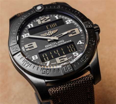 breitling aerospace evo vs avantage|Breitling evo night mission.